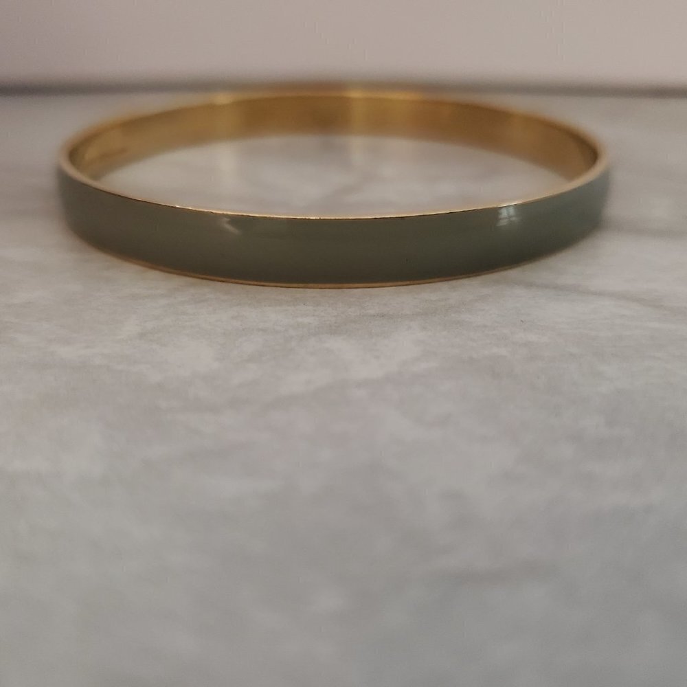 ✨ Vintage Y2k 00s 2000's J. Crew Grey Skinny Bangle ✨ - Picture 6 of 8